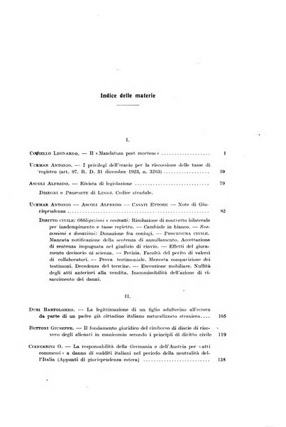 Rivista di diritto civile