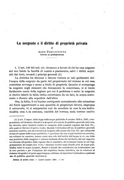 Rivista di diritto civile