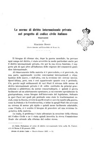 Rivista di diritto civile