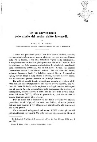 Rivista di diritto civile