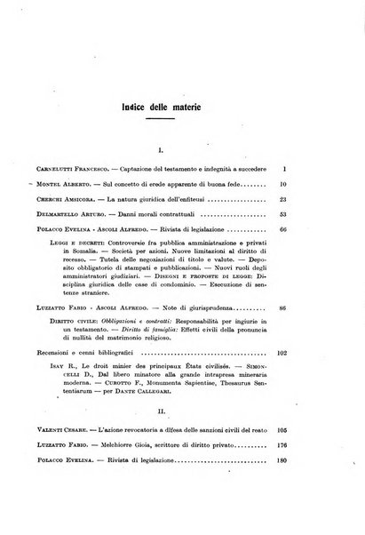 Rivista di diritto civile