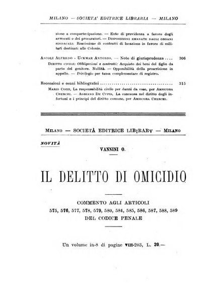 Rivista di diritto civile