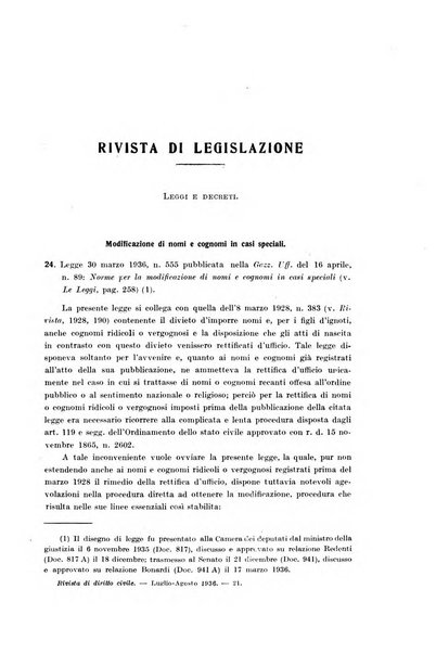 Rivista di diritto civile