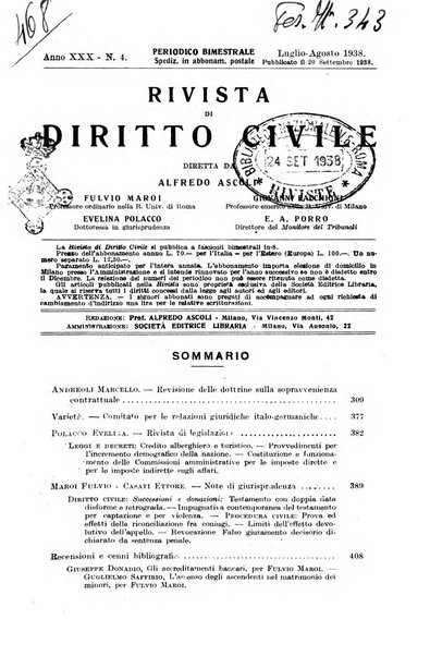 Rivista di diritto civile