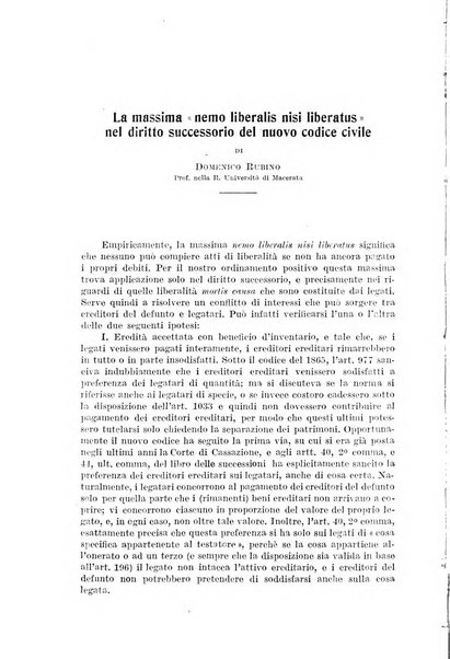 Rivista di diritto civile