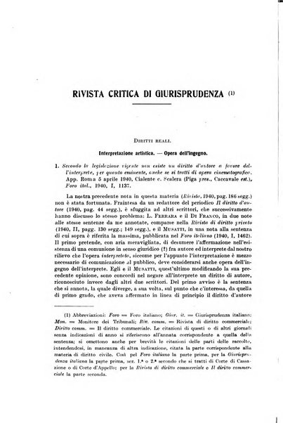 Rivista di diritto civile