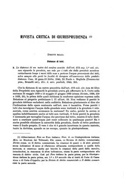 Rivista di diritto civile