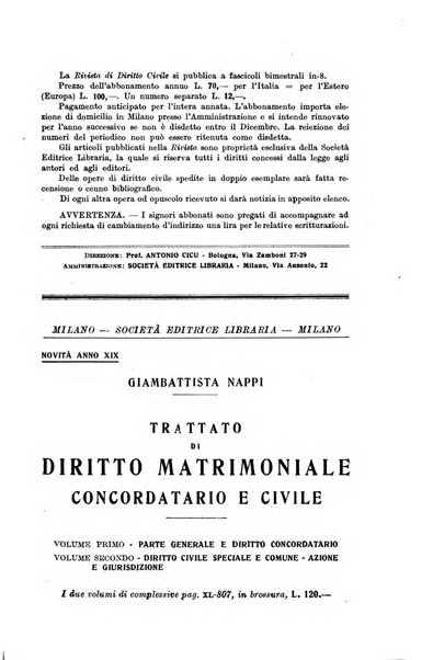 Rivista di diritto civile