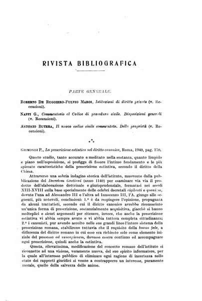 Rivista di diritto civile