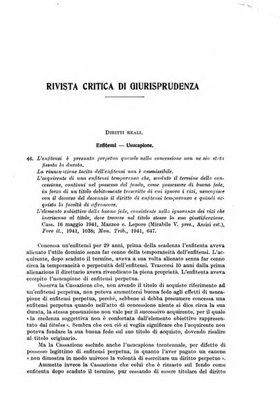 Rivista di diritto civile