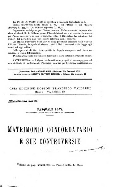 Rivista di diritto civile