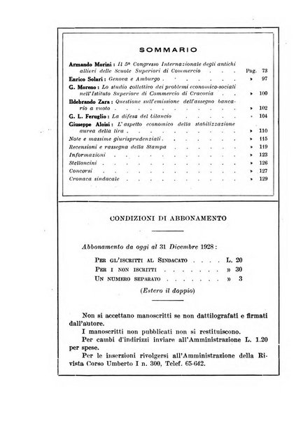 Rivista di diritto, economia e commercio