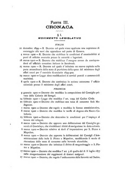 Rivista di diritto internazionale e di legislazione comparata