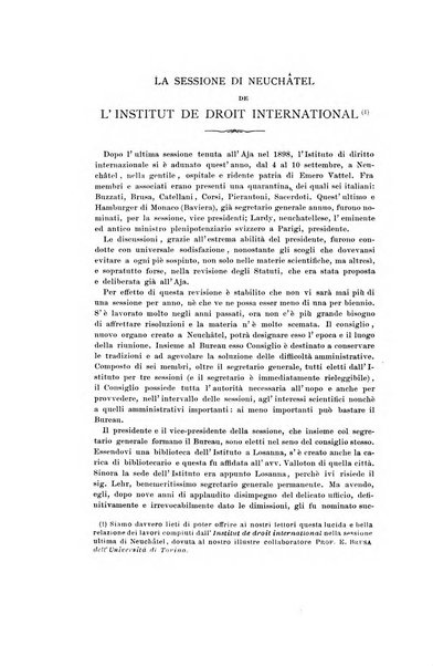 Rivista di diritto internazionale e di legislazione comparata