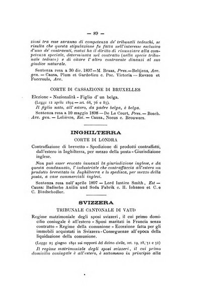 Rivista di diritto internazionale e di legislazione comparata