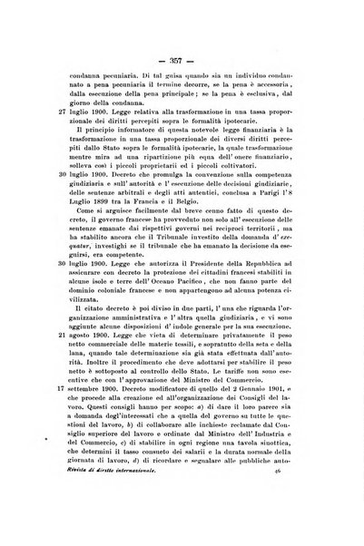 Rivista di diritto internazionale e di legislazione comparata