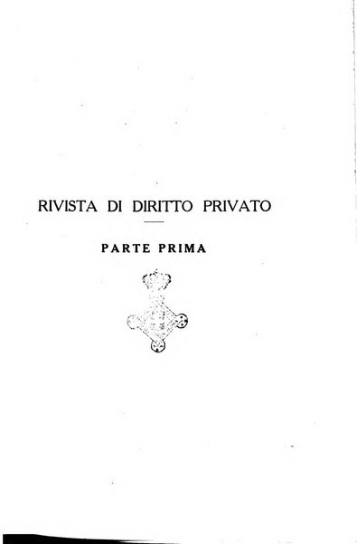 Rivista di diritto privato