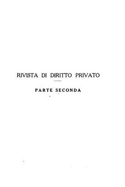 Rivista di diritto privato