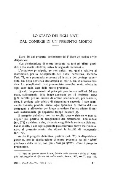 Rivista di diritto privato