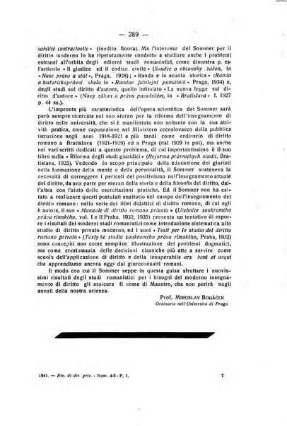 Rivista di diritto privato