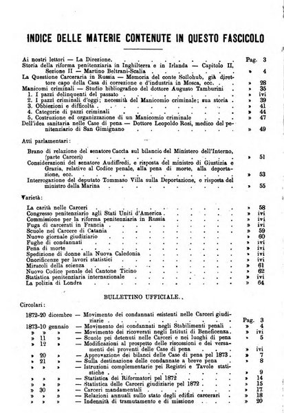 Rivista di discipline carcerarie in relazione con l'antropologia, col diritto penale, con la statistica