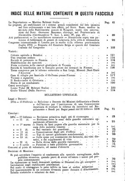 Rivista di discipline carcerarie in relazione con l'antropologia, col diritto penale, con la statistica