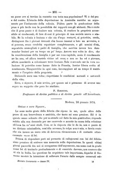 Rivista di discipline carcerarie in relazione con l'antropologia, col diritto penale, con la statistica