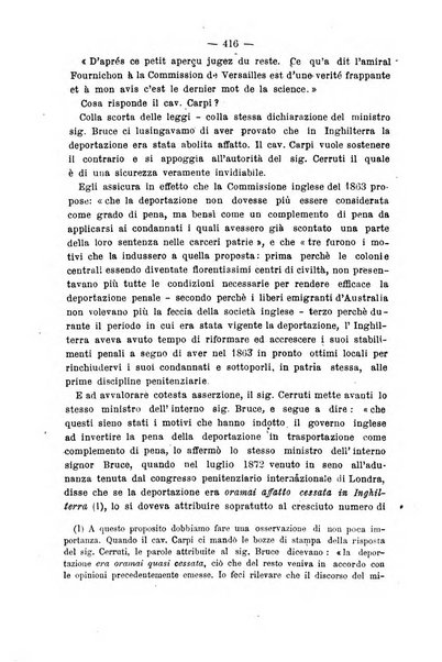 Rivista di discipline carcerarie in relazione con l'antropologia, col diritto penale, con la statistica