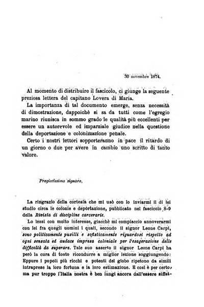 Rivista di discipline carcerarie in relazione con l'antropologia, col diritto penale, con la statistica