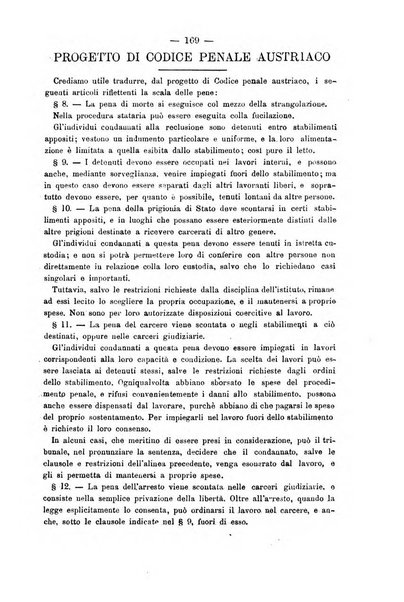 Rivista di discipline carcerarie in relazione con l'antropologia, col diritto penale, con la statistica