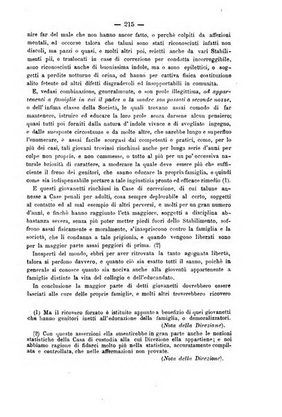 Rivista di discipline carcerarie in relazione con l'antropologia, col diritto penale, con la statistica