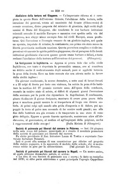 Rivista di discipline carcerarie in relazione con l'antropologia, col diritto penale, con la statistica