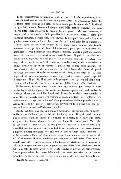 Rivista di discipline carcerarie in relazione con l'antropologia, col diritto penale, con la statistica