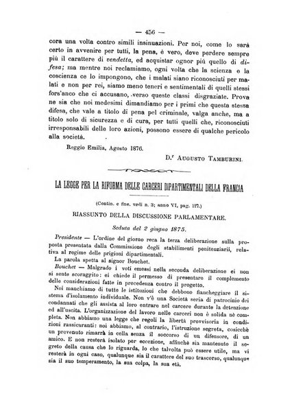 Rivista di discipline carcerarie in relazione con l'antropologia, col diritto penale, con la statistica