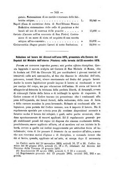 Rivista di discipline carcerarie in relazione con l'antropologia, col diritto penale, con la statistica