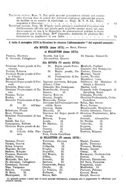 Rivista di discipline carcerarie in relazione con l'antropologia, col diritto penale, con la statistica