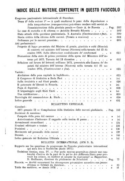 Rivista di discipline carcerarie in relazione con l'antropologia, col diritto penale, con la statistica