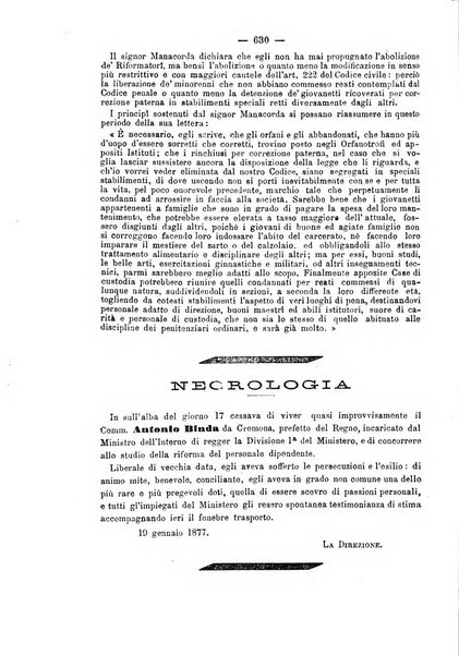 Rivista di discipline carcerarie in relazione con l'antropologia, col diritto penale, con la statistica