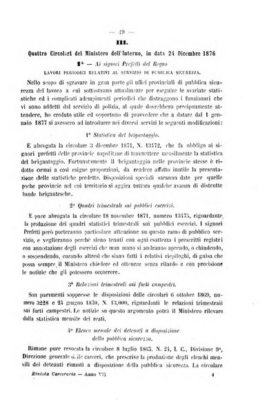 Rivista di discipline carcerarie in relazione con l'antropologia, col diritto penale, con la statistica