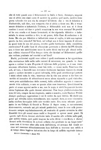 Rivista di discipline carcerarie in relazione con l'antropologia, col diritto penale, con la statistica