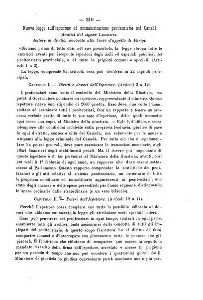 Rivista di discipline carcerarie in relazione con l'antropologia, col diritto penale, con la statistica