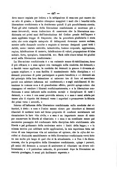 Rivista di discipline carcerarie in relazione con l'antropologia, col diritto penale, con la statistica