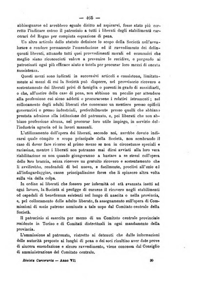 Rivista di discipline carcerarie in relazione con l'antropologia, col diritto penale, con la statistica