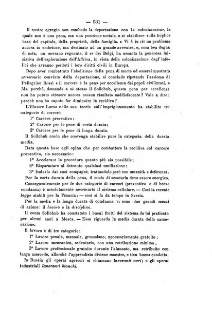 Rivista di discipline carcerarie in relazione con l'antropologia, col diritto penale, con la statistica