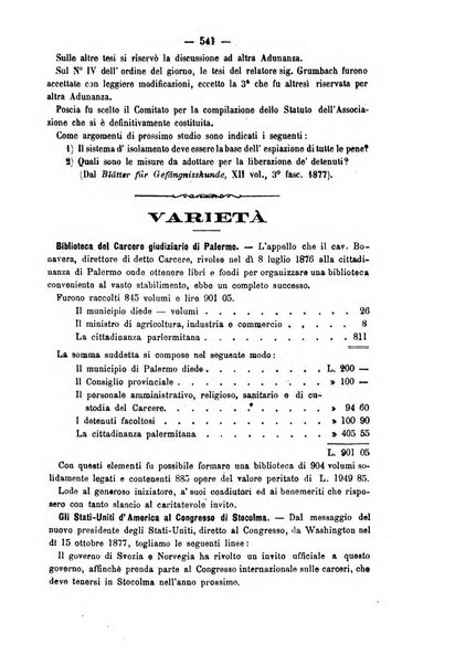 Rivista di discipline carcerarie in relazione con l'antropologia, col diritto penale, con la statistica