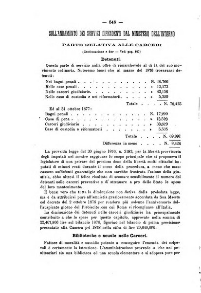 Rivista di discipline carcerarie in relazione con l'antropologia, col diritto penale, con la statistica