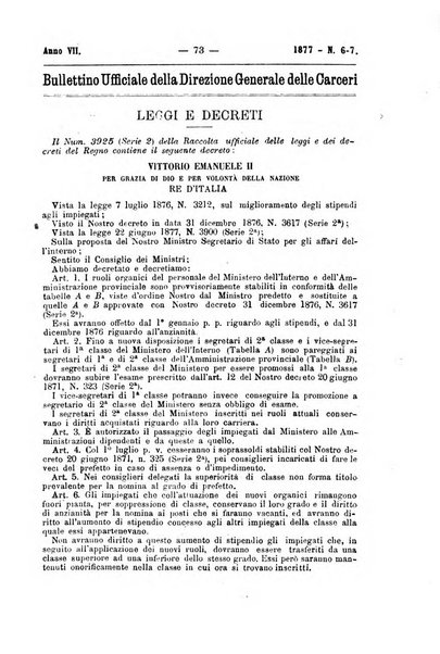 Rivista di discipline carcerarie in relazione con l'antropologia, col diritto penale, con la statistica