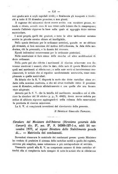 Rivista di discipline carcerarie in relazione con l'antropologia, col diritto penale, con la statistica