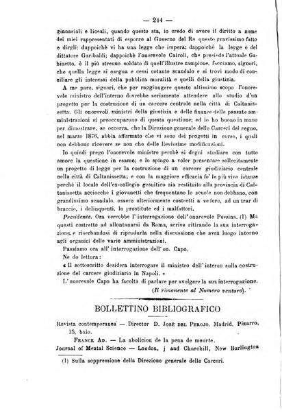 Rivista di discipline carcerarie in relazione con l'antropologia, col diritto penale, con la statistica