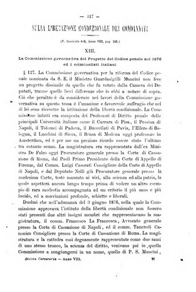 Rivista di discipline carcerarie in relazione con l'antropologia, col diritto penale, con la statistica